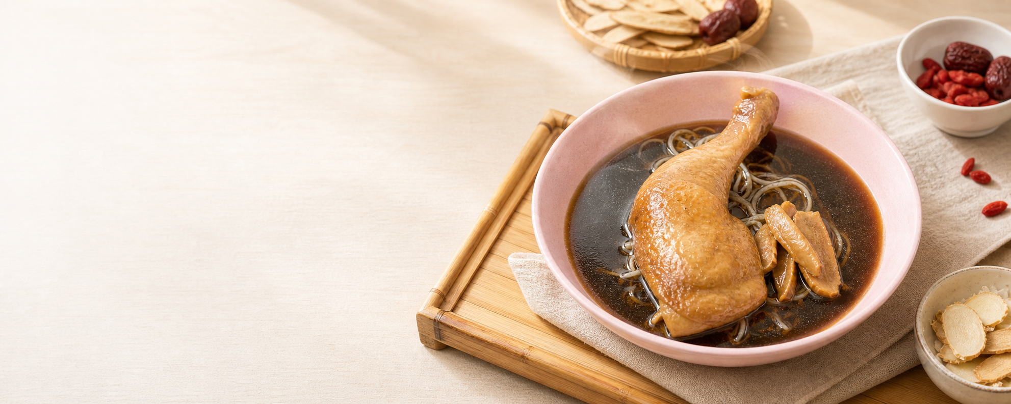 OKA-OKA herbal chicken leg meal