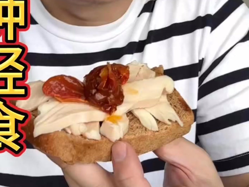 Bagaimana untuk membuat sandwic terbuka ayam 5 minit? Sarapan ringan yang sihat